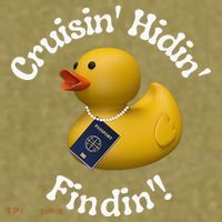 Cruising Hiding Finding Rubber Ducks Passport Hunt Hide Find Garment-Dyed Women's Muscle Tee thumb 6