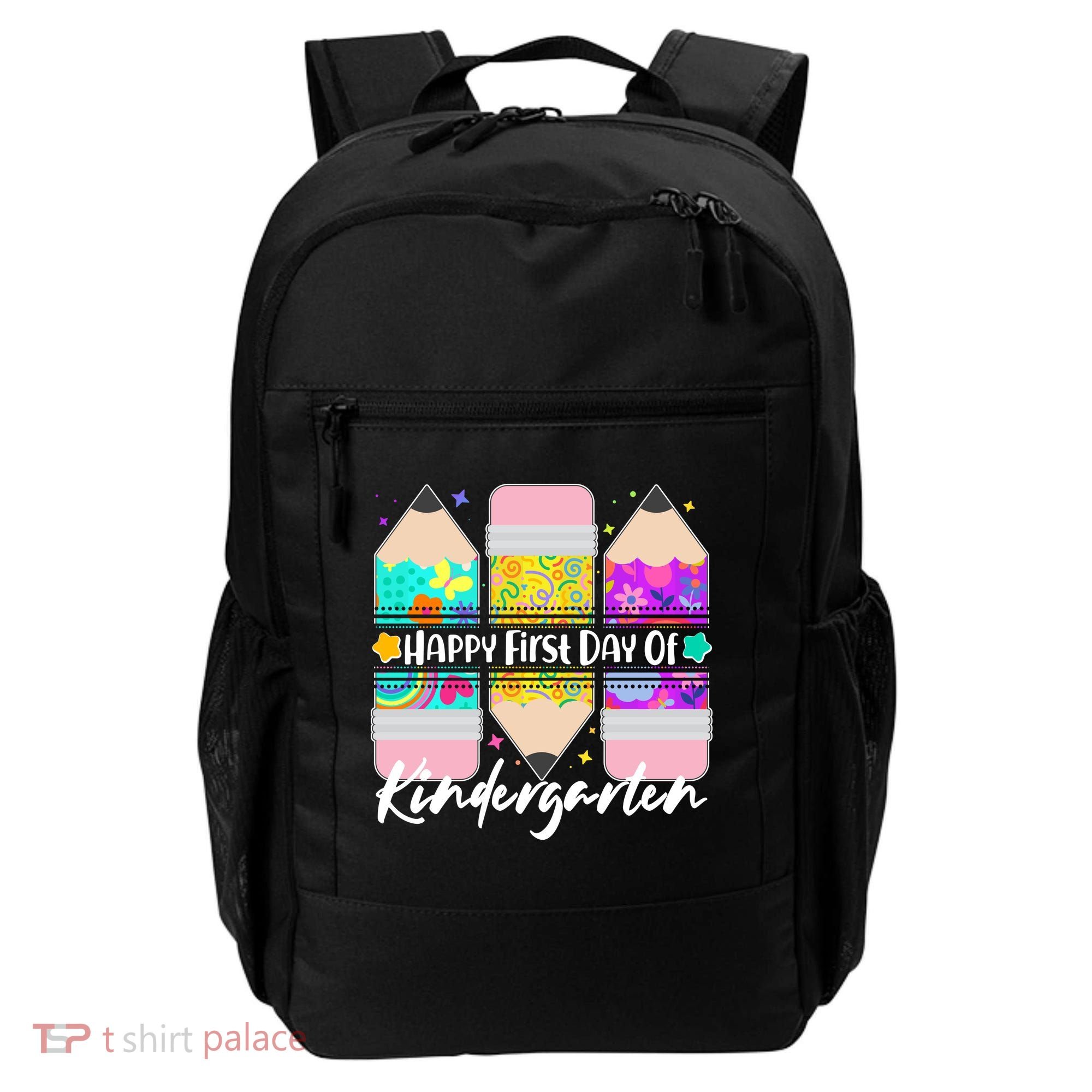 Cute Happy First Day Of Kindergarten Backpack