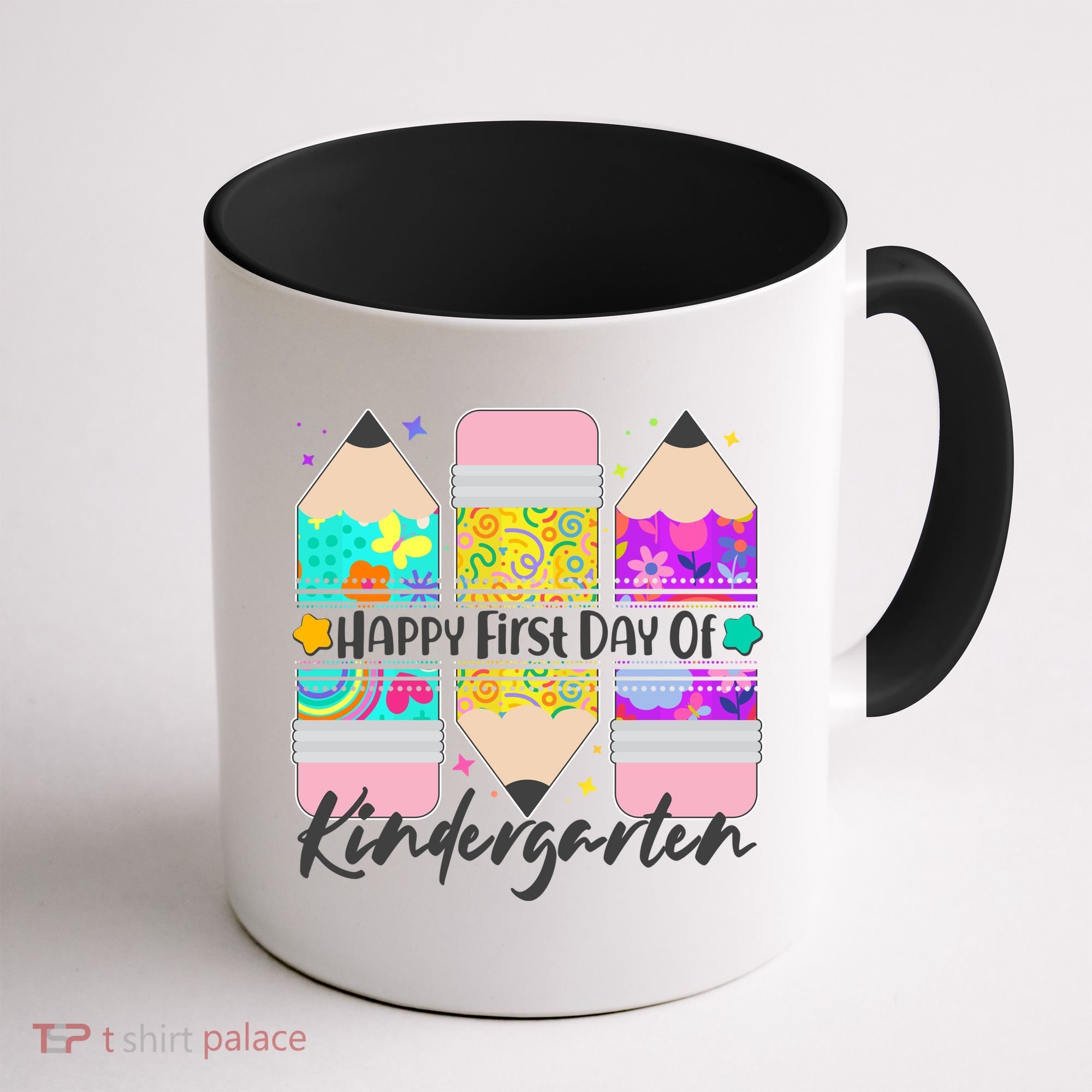 Cute Happy First Day Of Kindergarten Coffee Mug