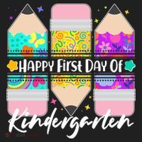Cute Happy First Day Of Kindergarten Beanie thumb 2