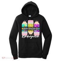Cute Happy First Day Of Kindergarten Women's Hoodie thumb 0
