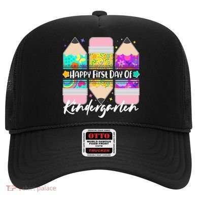 Cute Happy First Day Of Kindergarten Hat