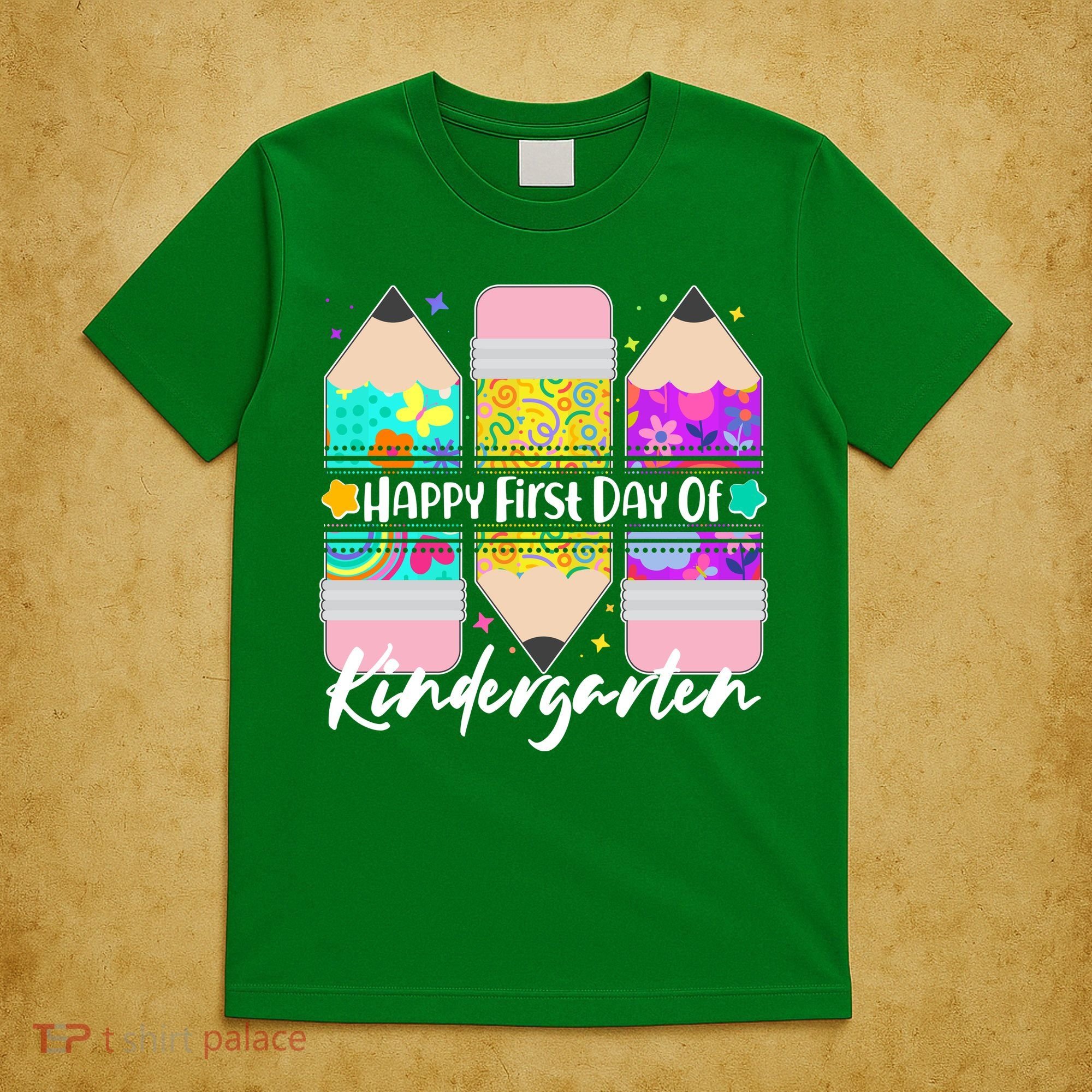 Cute Happy First Day Of Kindergarten T-Shirt