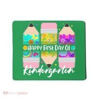 Cute Happy First Day Of Kindergarten Mousepad thumb 0