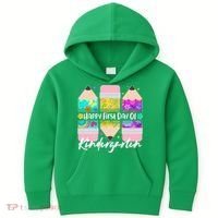 Cute Happy First Day Of Kindergarten Kids Hoodie thumb 0
