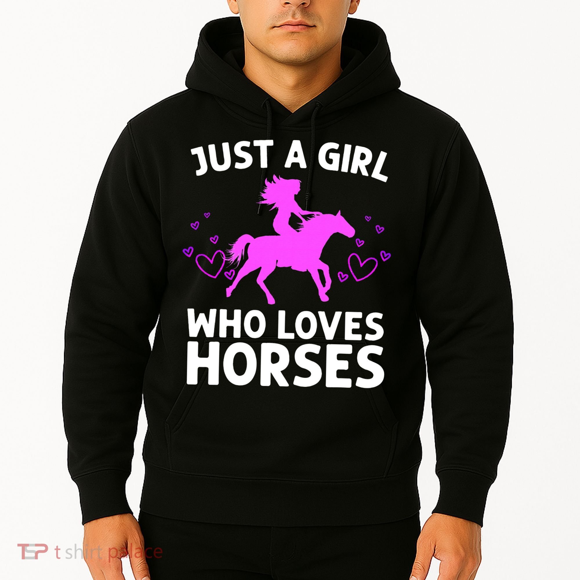 Cool Horse For  Cow Unique Horse Racing Hoodie
