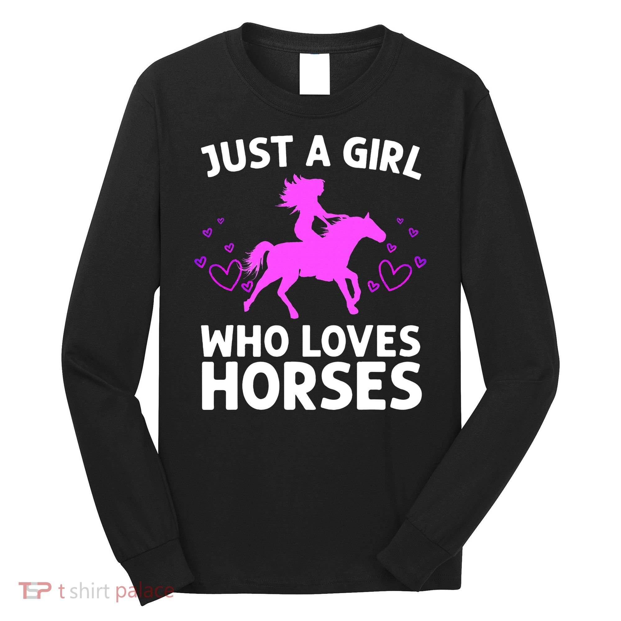 Cool Horse For  Cow Unique Horse Racing Long Sleeve Shirt