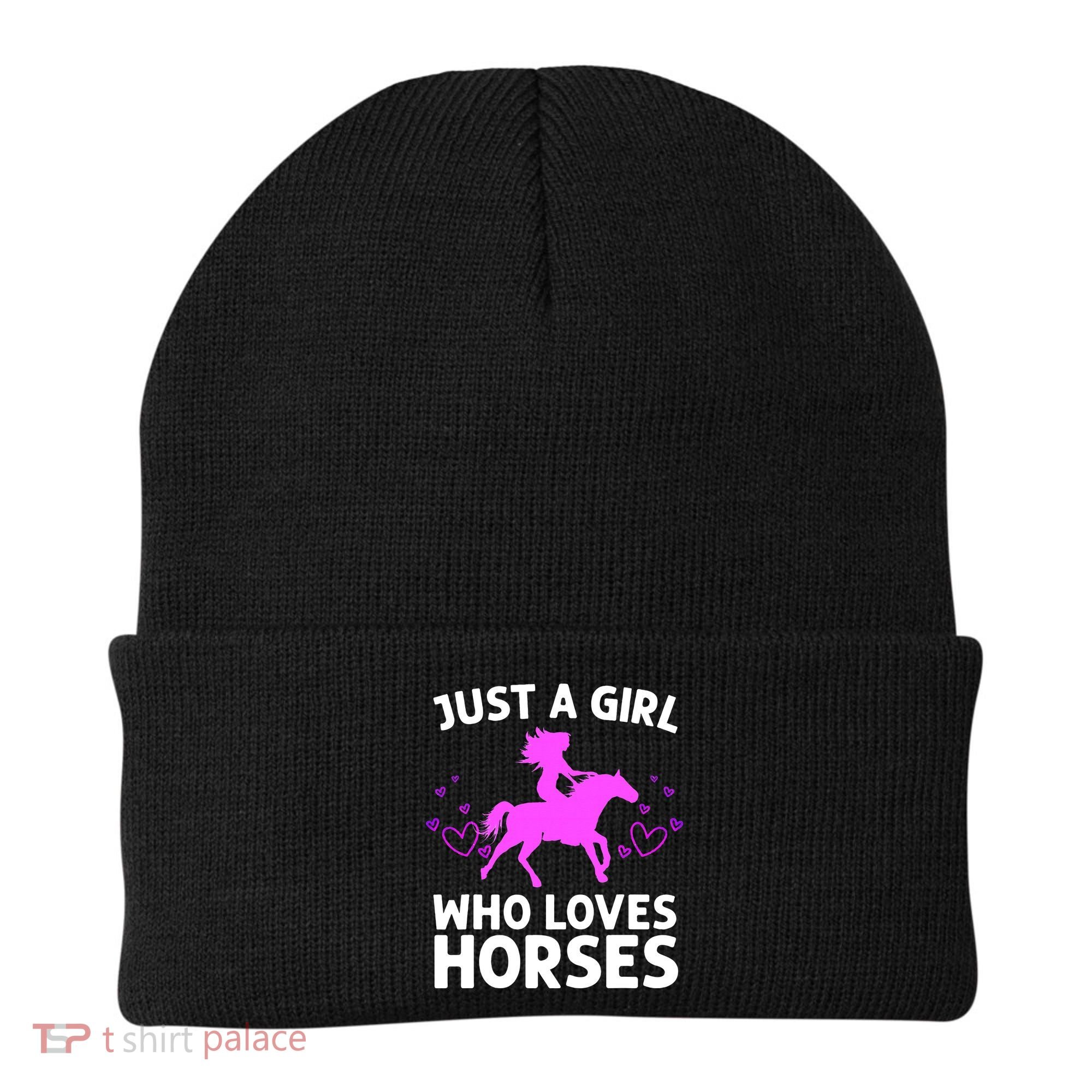 Cool Horse For  Cow Unique Horse Racing Beanie