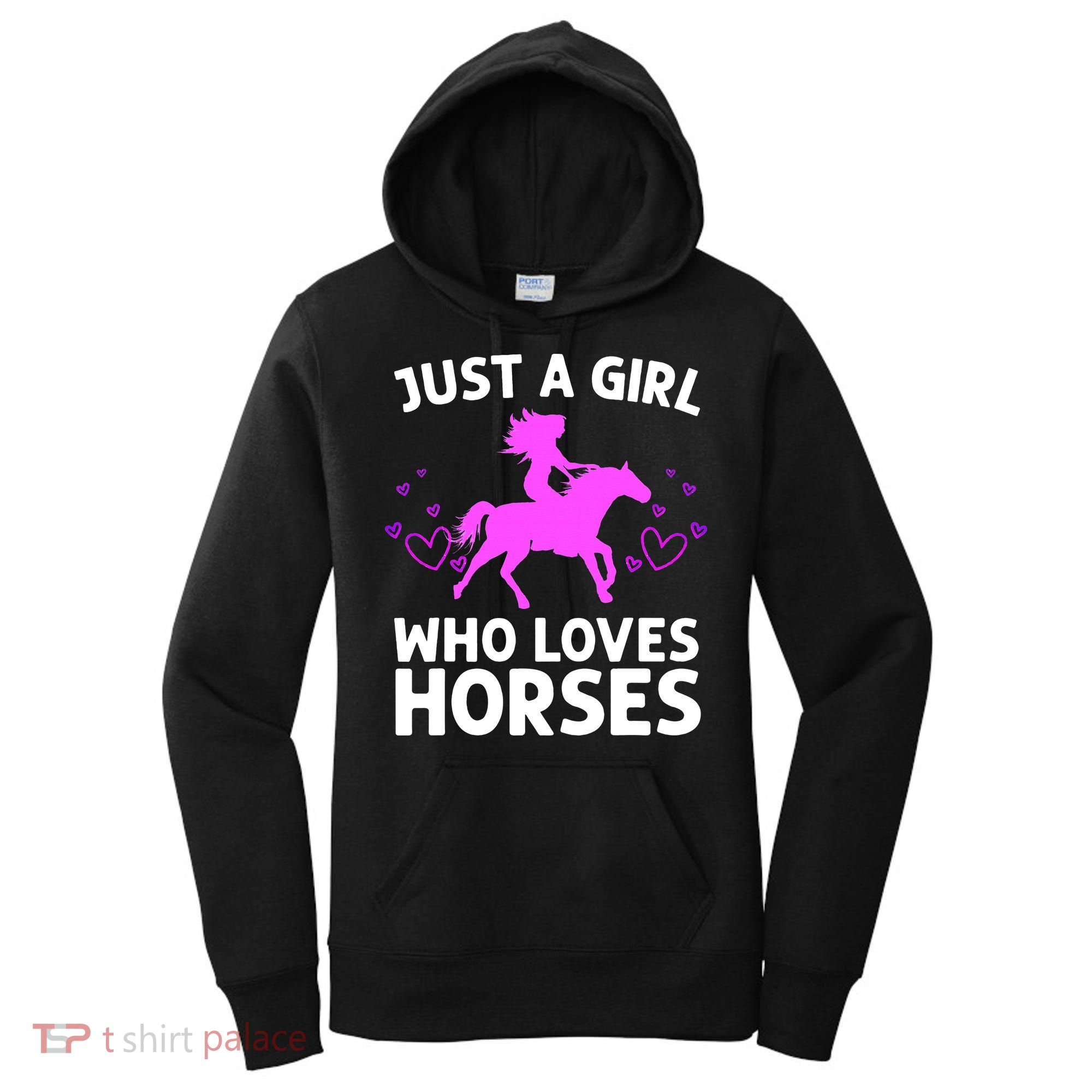 Cool Horse For  Cow Unique Horse Racing Women's Hoodie