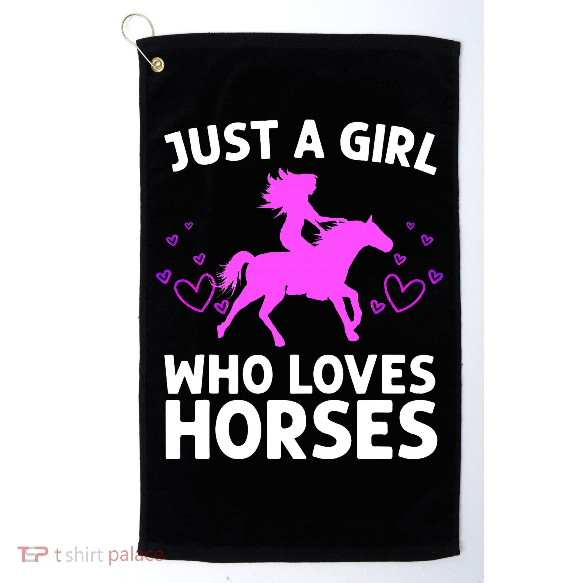 Cool Horse For  Cow Unique Horse Racing Golf Towel