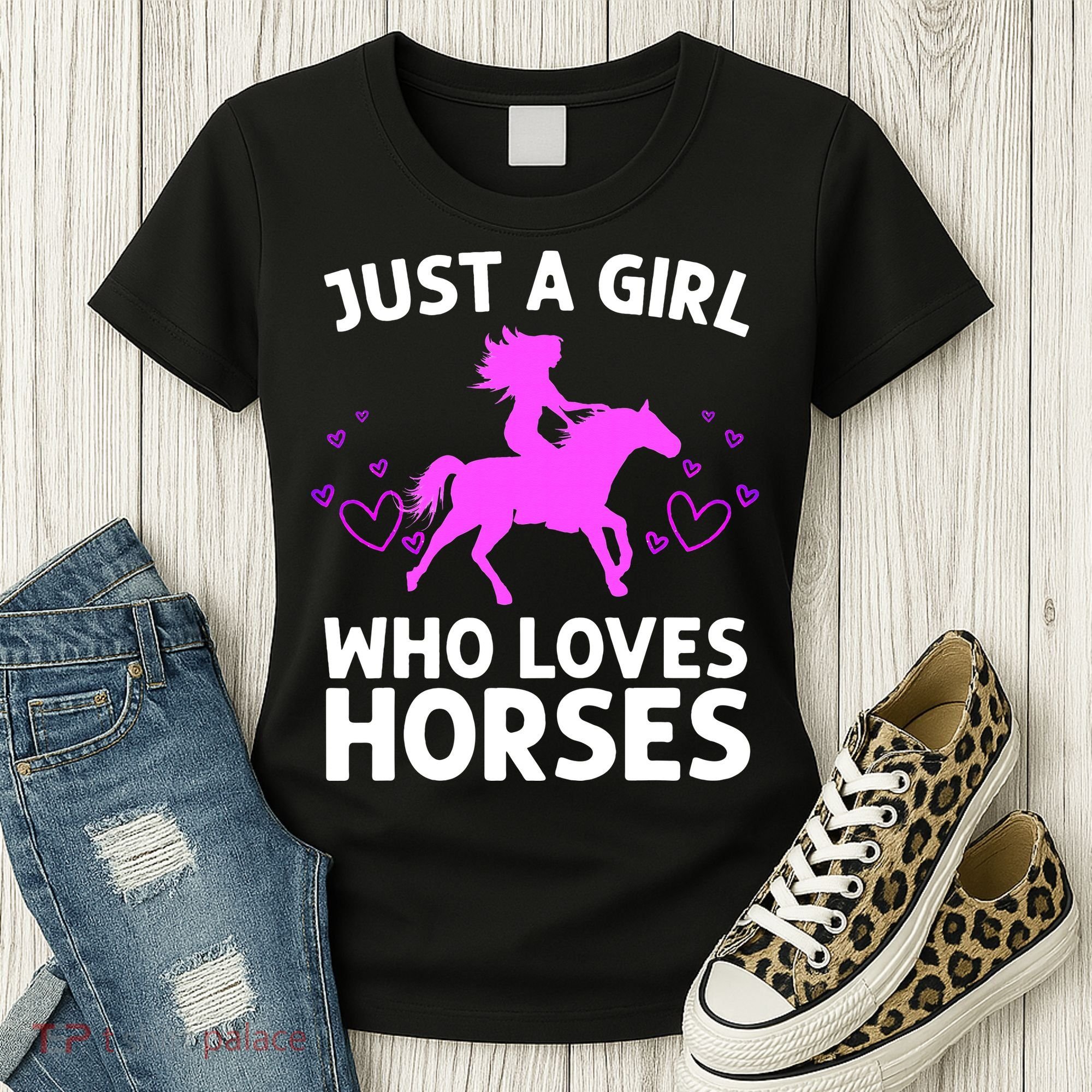 Cool Horse For  Cow Unique Horse Racing Women's T-Shirt