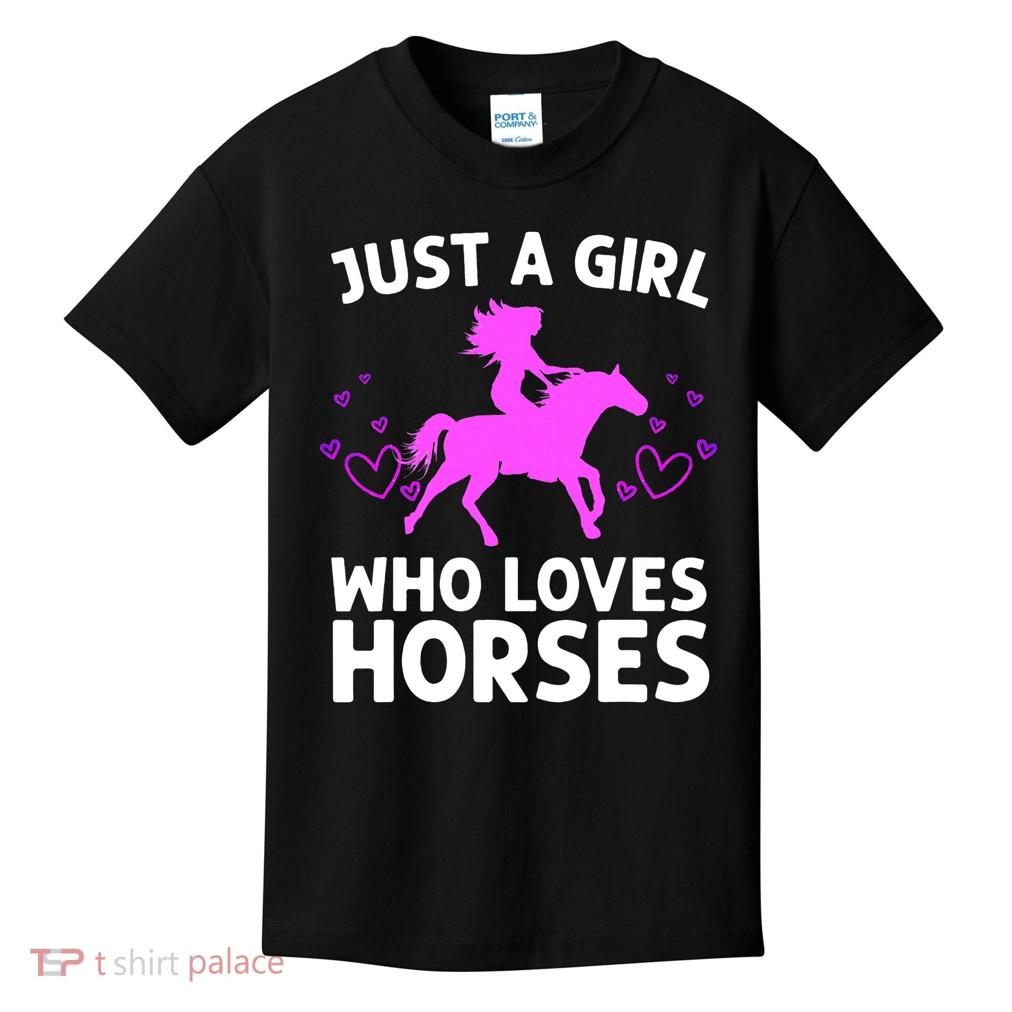 Cool Horse For  Cow Unique Horse Racing Kids T-Shirt