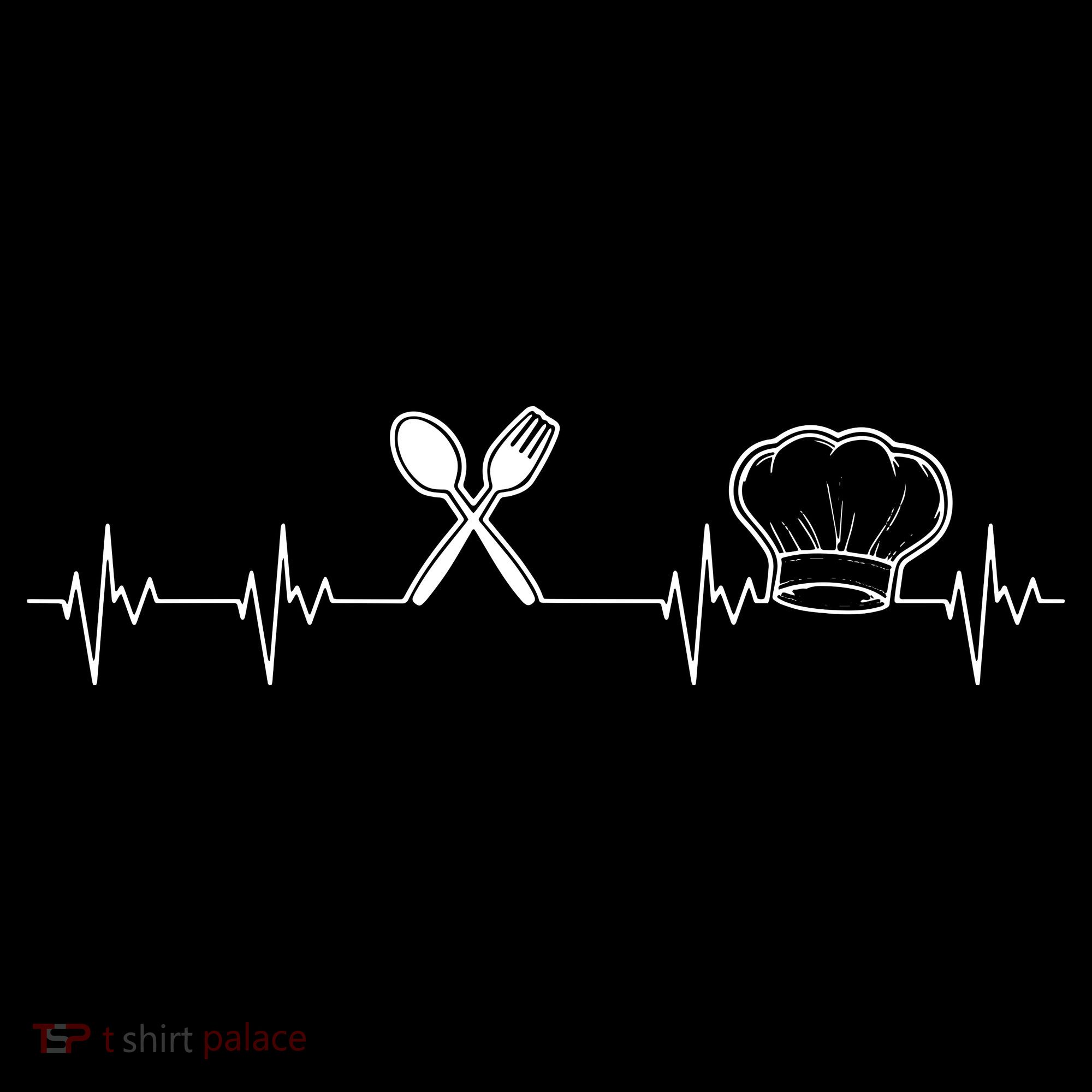 Chef Heartbeat Funny Culinary Chef Gift Cooking Lover Women's Tank Top