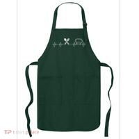 Chef Heartbeat Funny Culinary Chef Gift Cooking Lover Apron thumb 0