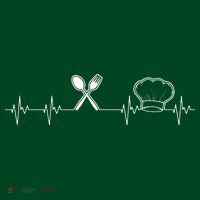 Chef Heartbeat Funny Culinary Chef Gift Cooking Lover Women's T-Shirt thumb 6
