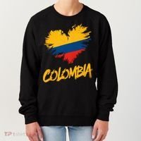 Colombia Heart Flag Women's Sweatshirt thumb 0