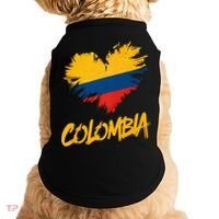 Colombia Heart Flag Doggie Tank thumb 0
