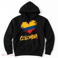 Colombia Heart Flag Hoodie thumb 0