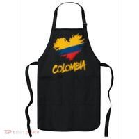 Colombia Heart Flag Apron thumb 0