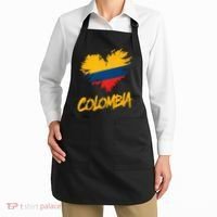 Colombia Heart Flag Apron thumb 2