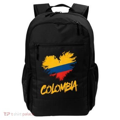 Colombia Heart Flag Backpack