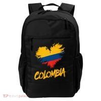 Colombia Heart Flag Backpack thumb 0