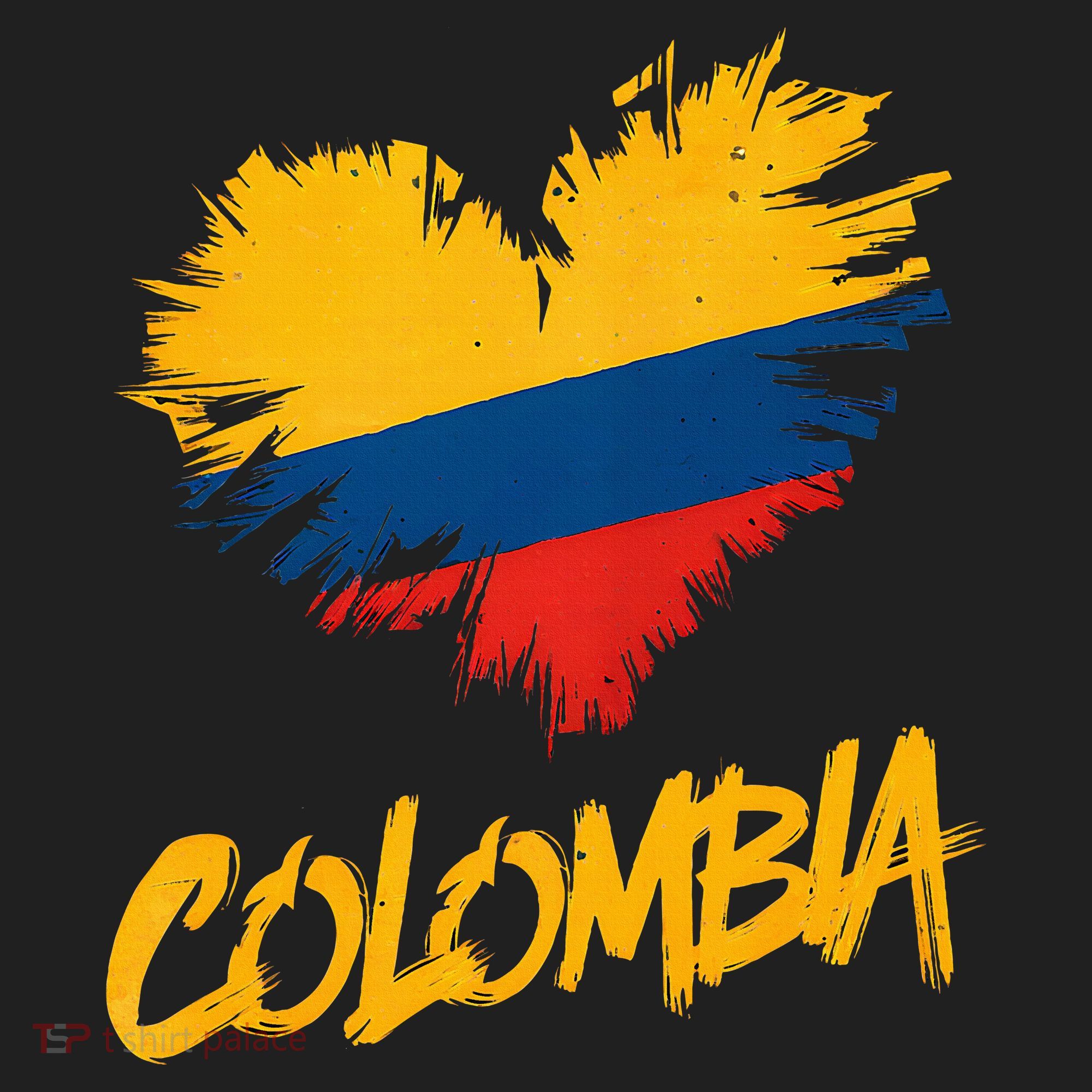 Colombia Heart Flag Beanie
