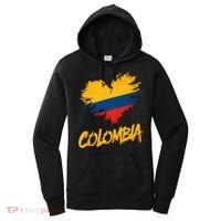 Colombia Heart Flag Women's Hoodie thumb 0