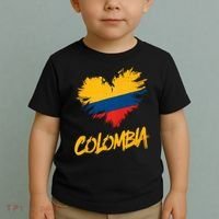 Colombia Heart Flag Toddler T-Shirt thumb 2
