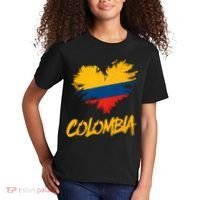 Colombia Heart Flag Kids T-Shirt thumb 2