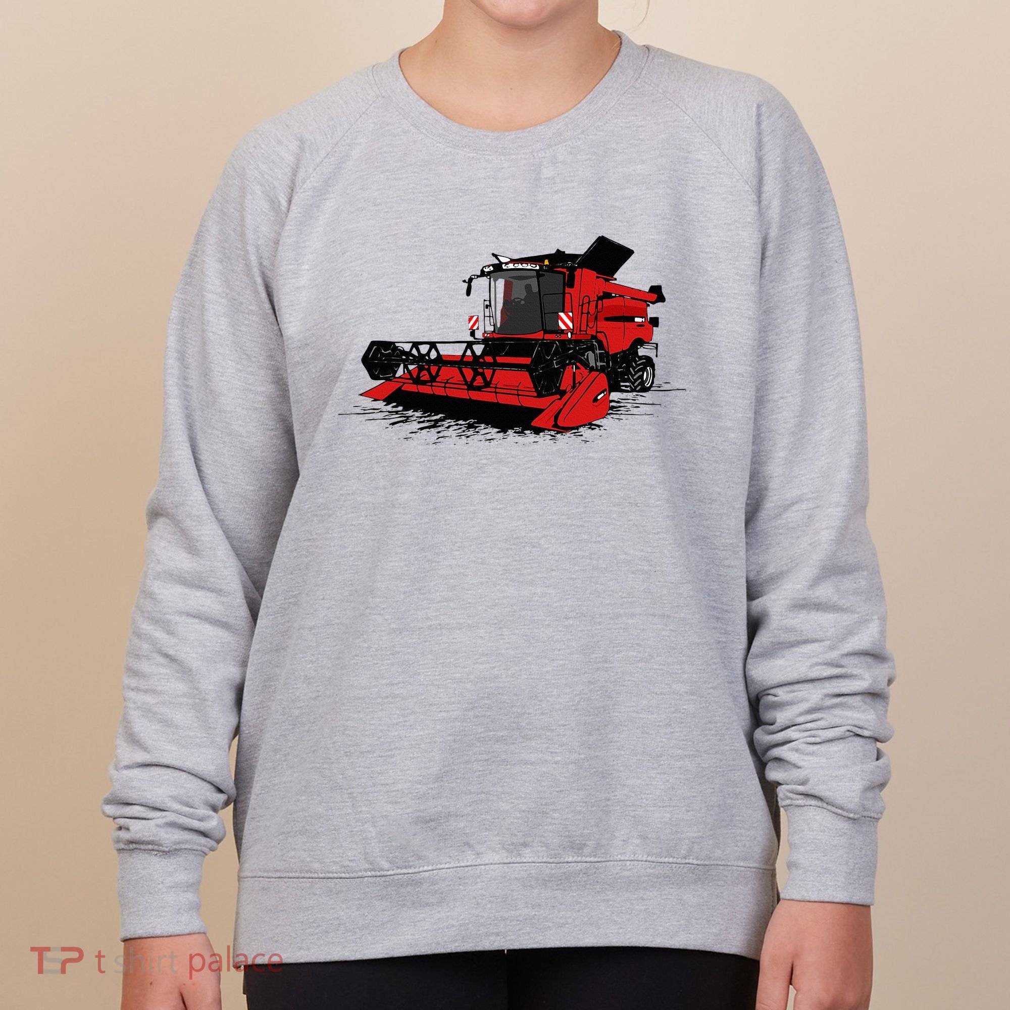 Combine Harvester Farmers Agriculture Women's Sweatshirt