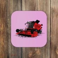 Combine Harvester Farmers Agriculture Coaster thumb 0