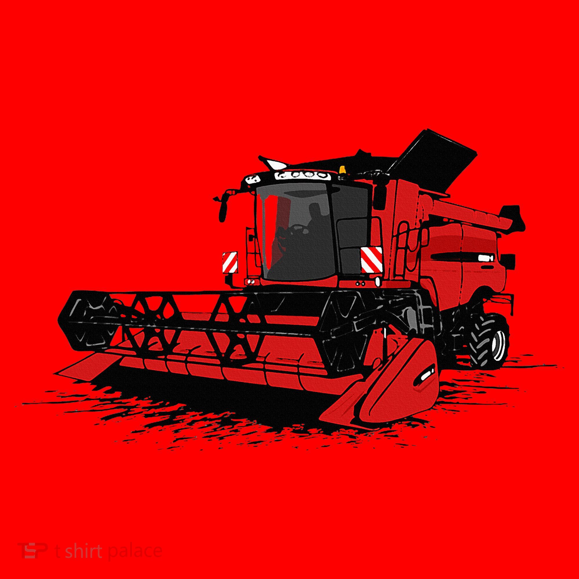 Combine Harvester Farmers Agriculture Santa Hat