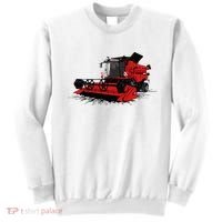 Combine Harvester Farmers Agriculture Sweatshirt thumb 0