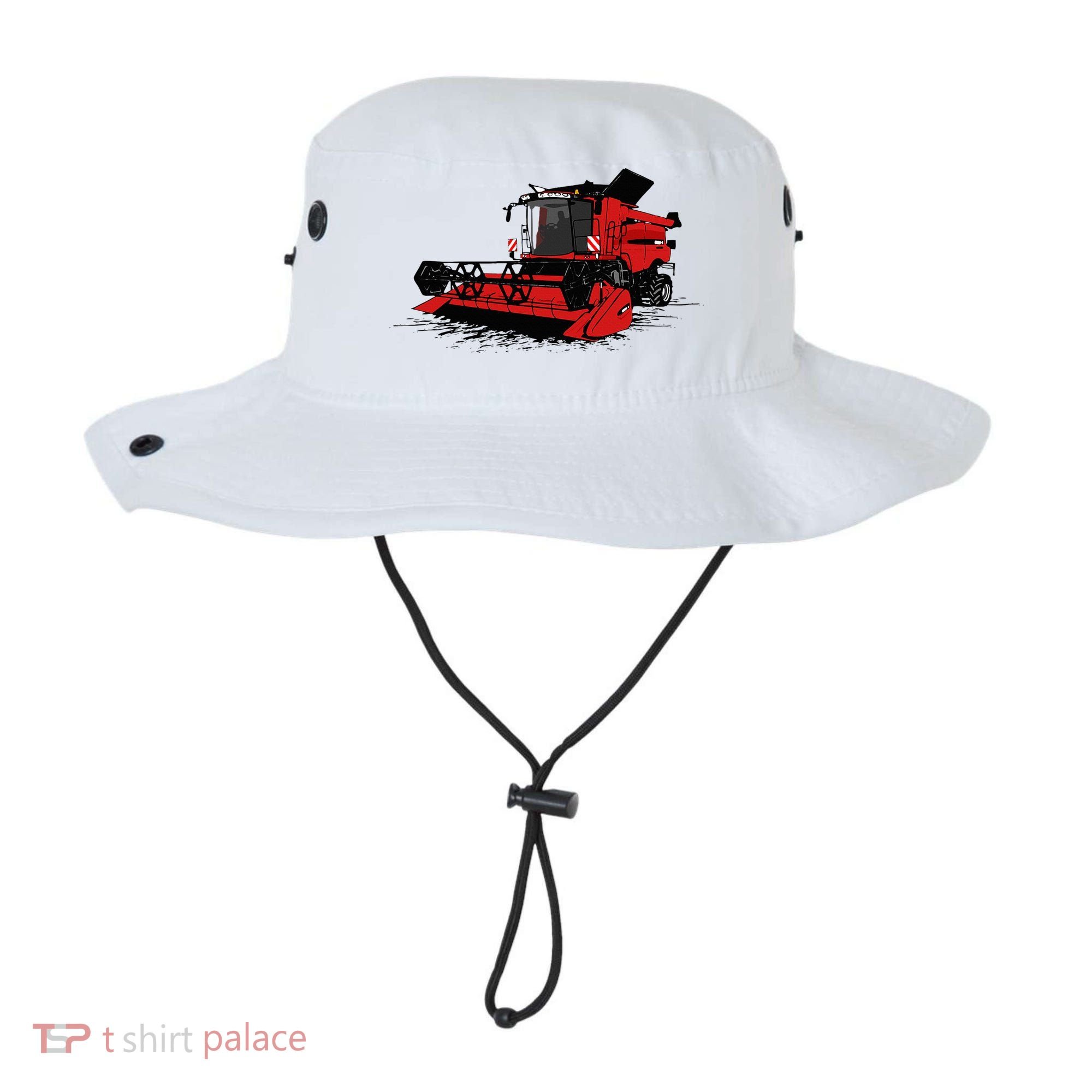 Combine Harvester Farmers Agriculture Bucket Hat