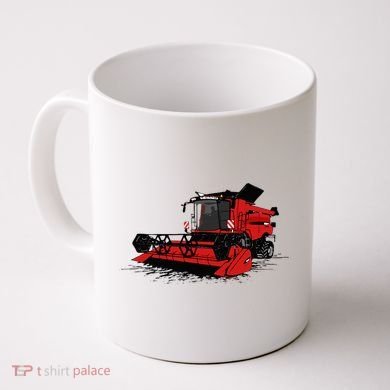 Combine Harvester Farmers Agriculture Coffee Mug