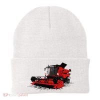 Combine Harvester Farmers Agriculture Beanie thumb 0