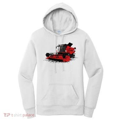 Combine Harvester Farmers Agriculture Women's Hoodie