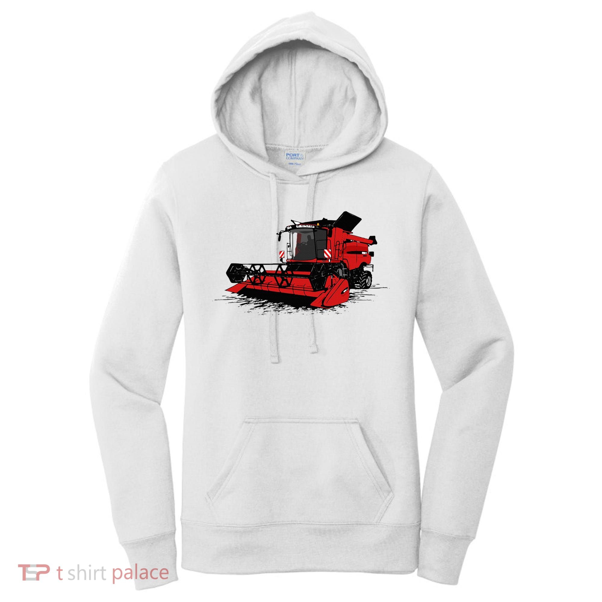Combine Harvester Farmers Agriculture Women's Hoodie