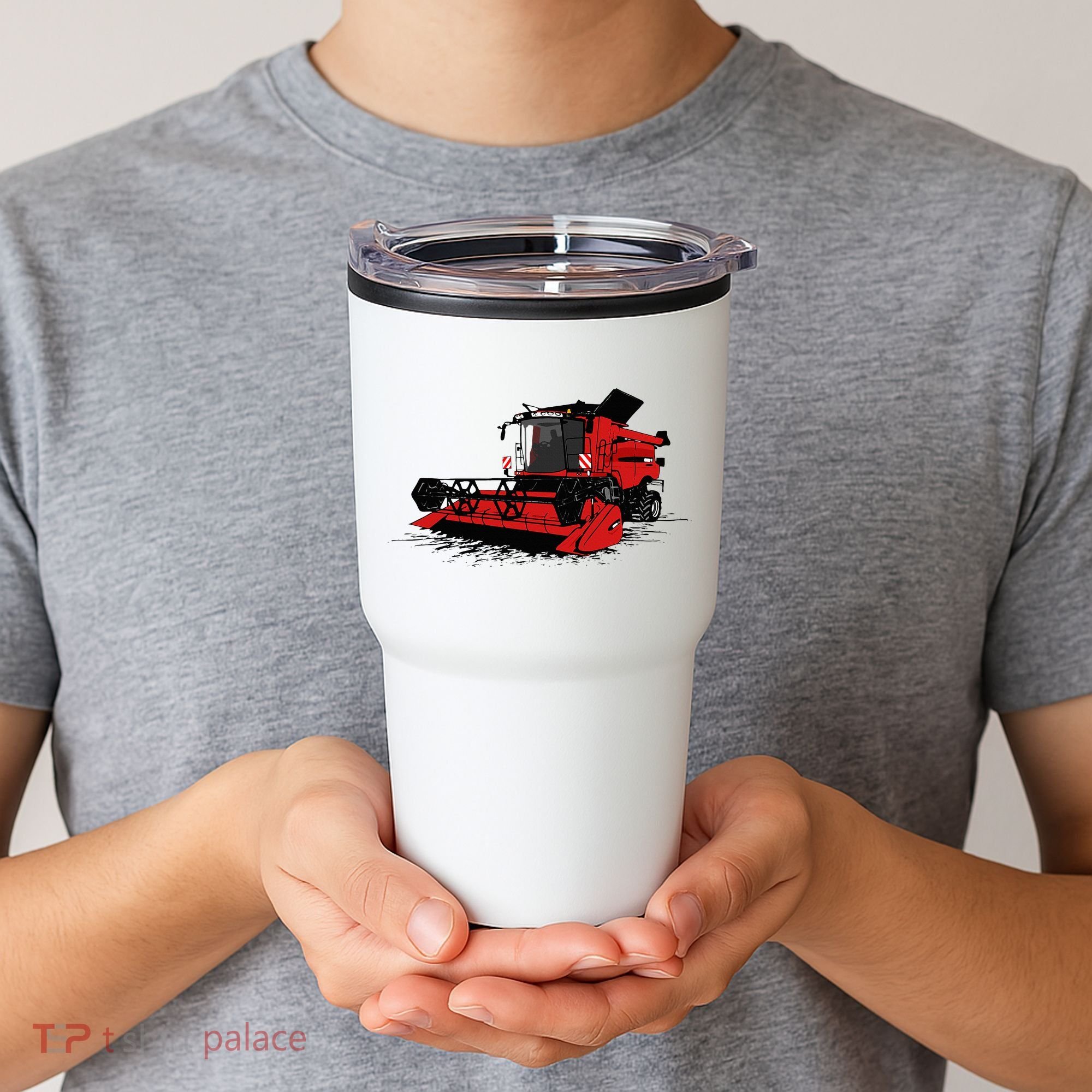 Combine Harvester Farmers Agriculture Tumbler