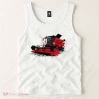 Combine Harvester Farmers Agriculture Tank Top thumb 2