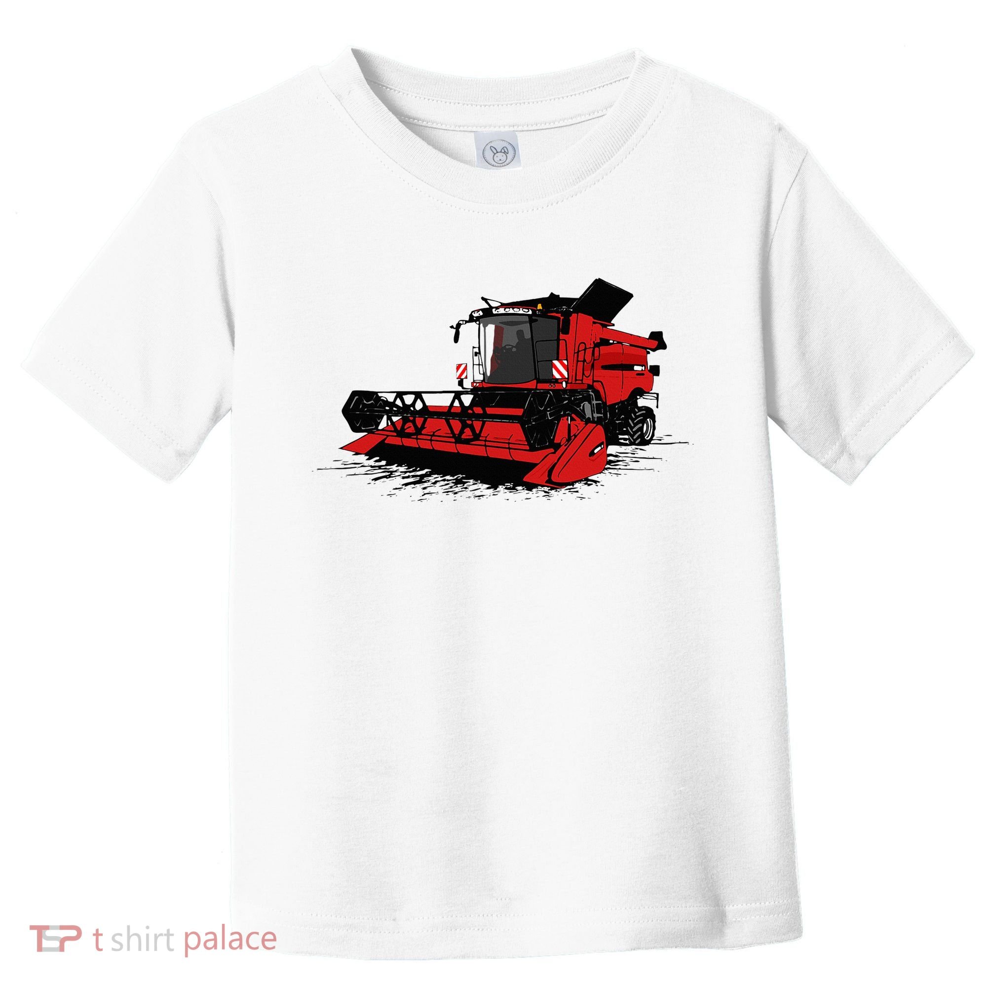 Combine Harvester Farmers Agriculture Toddler T-Shirt