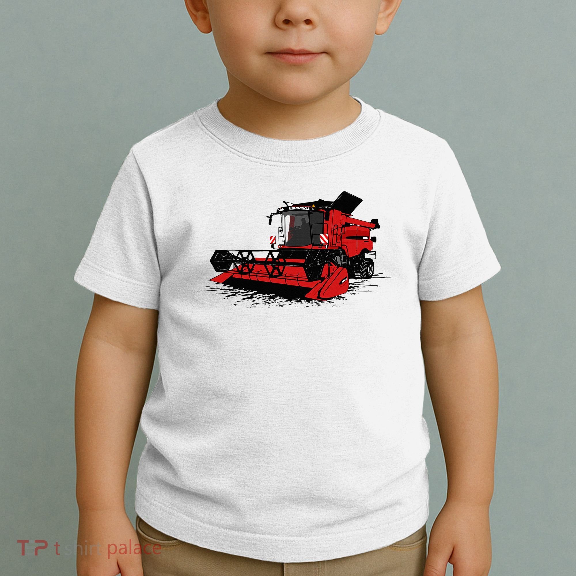 Combine Harvester Farmers Agriculture Toddler T-Shirt