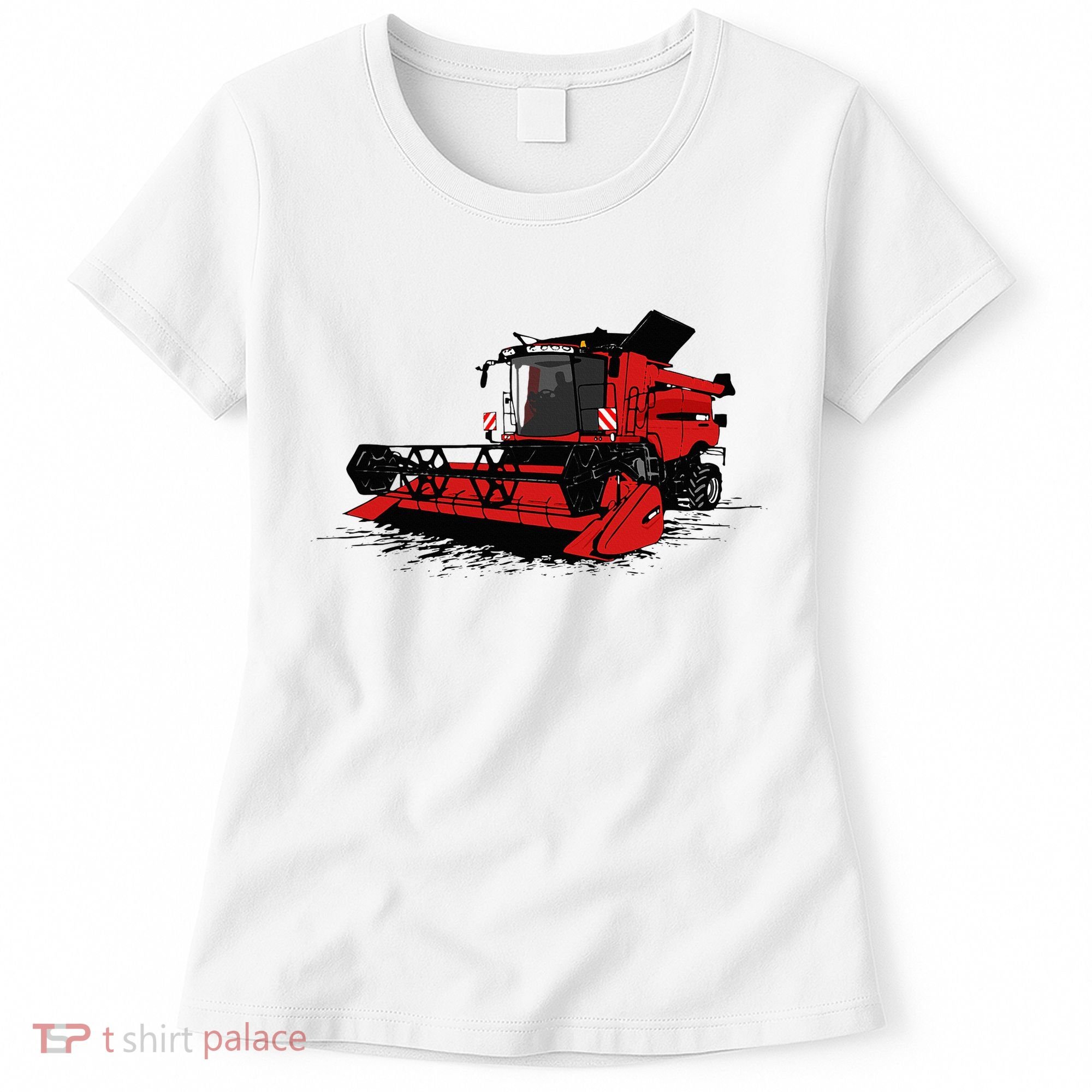 Combine Harvester Farmers Agriculture Women's T-Shirt