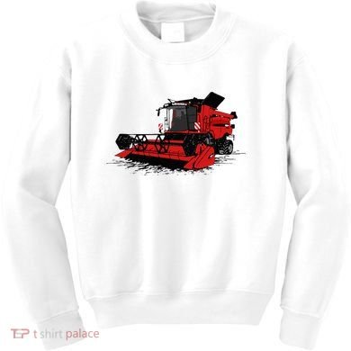 Combine Harvester Farmers Agriculture Kids Sweatshirt