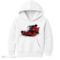 Combine Harvester Farmers Agriculture Kids Hoodie thumb 0