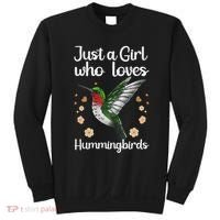 Cool Hummingbird For Girl Tropical Bird Watcher Birder Sweatshirt thumb 0