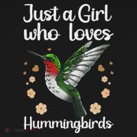 Cool Hummingbird For Girl Tropical Bird Watcher Birder Women's Hoodie thumb 2