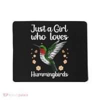 Cool Hummingbird For Girl Tropical Bird Watcher Birder Mousepad thumb 0