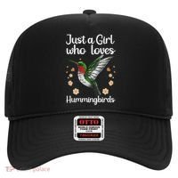 Cool Hummingbird For Girl Tropical Bird Watcher Birder Hat thumb 0